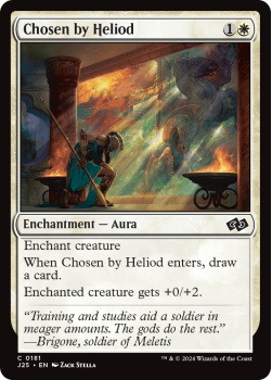 Chosen by Heliod single card from Magic the Gathering