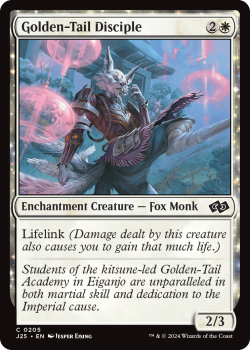 Golden-Tail Disciple single card from Magic the Gathering