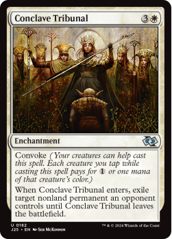 Conclave Tribunal single card from Magic the Gathering