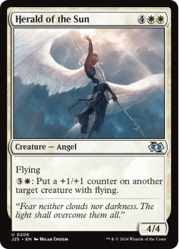 Herald of the Sun single card from Magic the Gathering