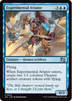 Experimental Aviator single card from Magic the Gathering