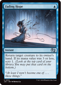 Fading Hope single card from Magic the Gathering