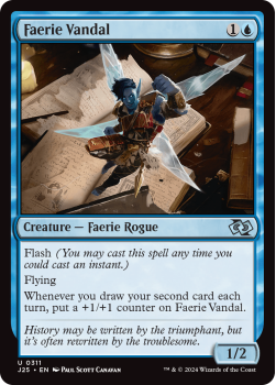Faerie Vandal single card from Magic the Gathering
