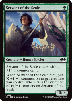 Servant of the Scale single card from Magic the Gathering
