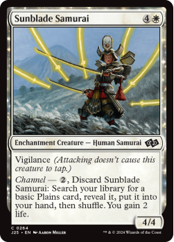 Sunblade Samurai single card from Magic the Gathering