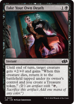 Fake Your Own Death single card from Magic the Gathering