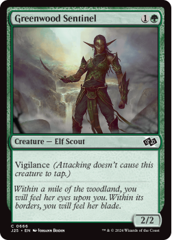 Greenwood Sentinel single card from Magic the Gathering