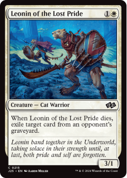 Leonin of the Lost Pride single card from Magic the Gathering