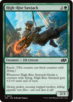 High-Rise Sawjack single card from Magic the Gathering