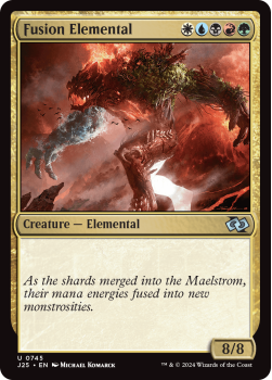 Fusion Elemental single card from Magic the Gathering