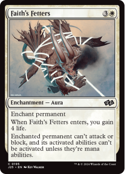 Faith's Fetters single card from Magic the Gathering