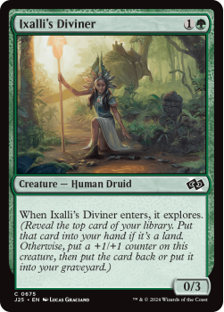 Ixalli's Diviner single card from Magic the Gathering