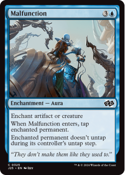 Malfunction single card from Magic the Gathering
