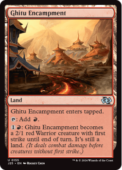 Ghitu Encampment single card from Magic the Gathering