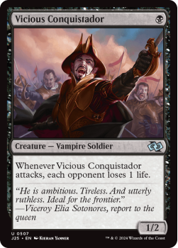Vicious Conquistador single card from Magic the Gathering