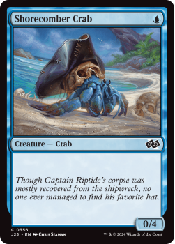 Shorecomber Crab single card from Magic the Gathering