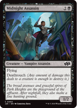 Midnight Assassin single card from Magic the Gathering