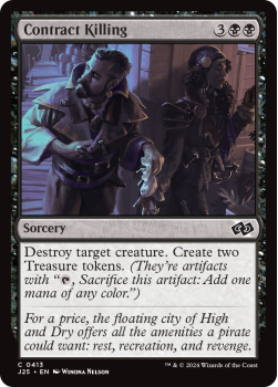 Contract Killing single card from Magic the Gathering