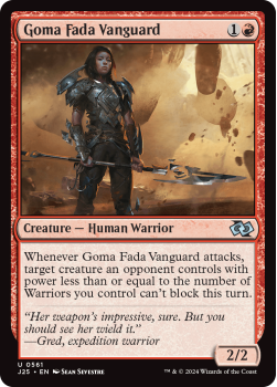 Goma Fada Vanguard single card from Magic the Gathering
