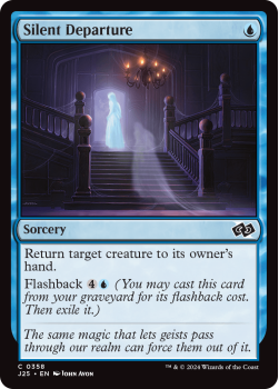 Silent Departure single card from Magic the Gathering