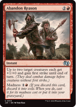 Abandon Reason single card from Magic the Gathering