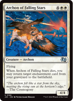 Archon of Falling Stars single card from Magic the Gathering