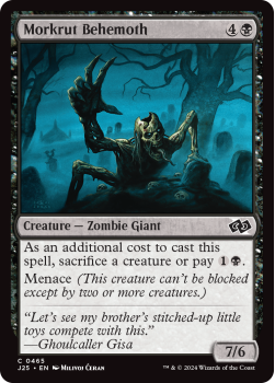 Morkrut Behemoth single card from Magic the Gathering