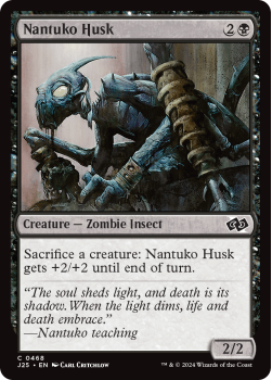 Nantuko Husk single card from Magic the Gathering