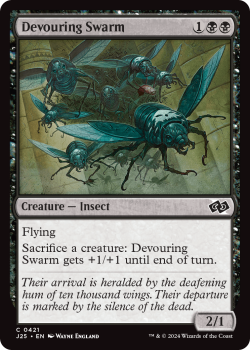 Devouring Swarm single card from Magic the Gathering