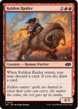 Keldon Raider single card from Magic the Gathering
