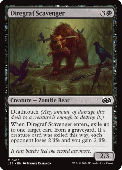 Diregraf Scavenger single card from Magic the Gathering