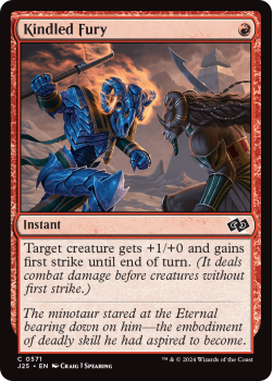 Kindled Fury single card from Magic the Gathering
