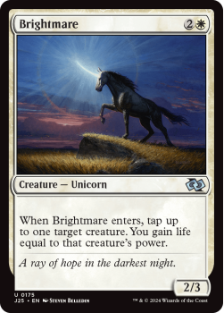 Brightmare single card from Magic the Gathering