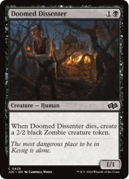Doomed Dissenter single card from Magic the Gathering