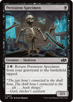 Persistent Specimen single card from Magic the Gathering