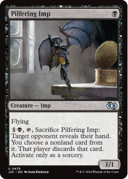 Pilfering Imp single card from Magic the Gathering