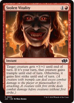 Stolen Vitality single card from Magic the Gathering