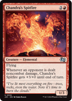 Chandra's Spitfire single card from Magic the Gathering