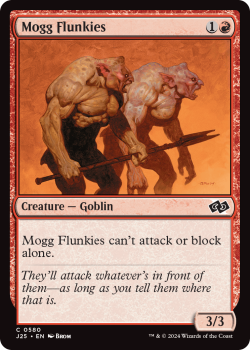 Mogg Flunkies single card from Magic the Gathering