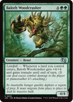 Baloth Woodcrasher single card from Magic the Gathering