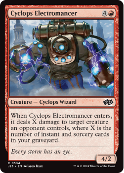 Cyclops Electromancer single card from Magic the Gathering