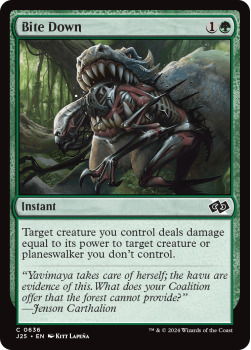 Bite Down single card from Magic the Gathering