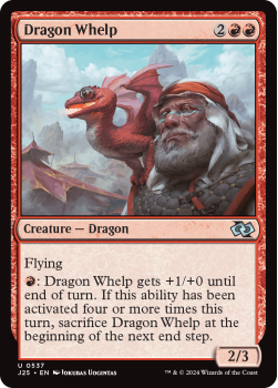 Dragon Whelp single card from Magic the Gathering