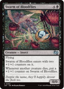 Swarm of Bloodflies single card from Magic the Gathering