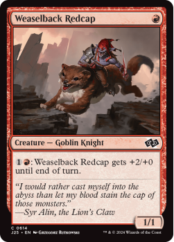 Weaselback Redcap single card from Magic the Gathering