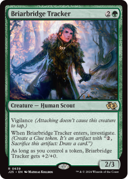 Briarbridge Tracker single card from Magic the Gathering