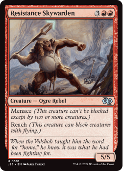 Resistance Skywarden single card from Magic the Gathering