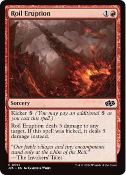 Roil Eruption single card from Magic the Gathering