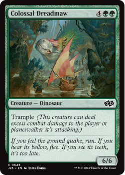 Colossal Dreadmaw single card from Magic the Gathering