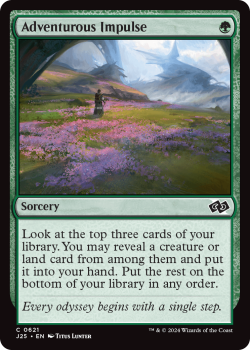 Adventurous Impulse single card from Magic the Gathering